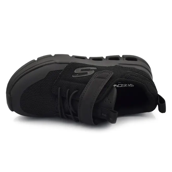 Tênis Infantil Skechers Glide Step Preto 404172L