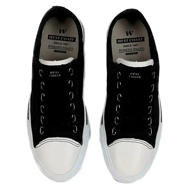 Tênis Casual Masculino West Coast Phillip Canvas - Preto