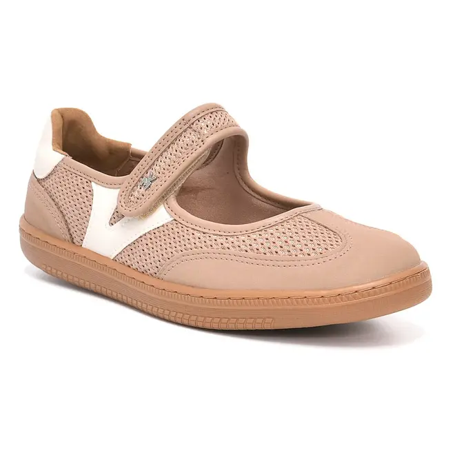 Tênis Sapatilha Feminino Via Marte Bege 129-019-06