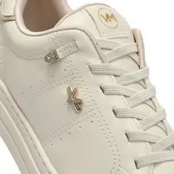 Tênis Casual Feminino Via Marte Creme 281-012-02