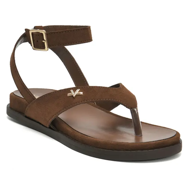 Papete Feminina Via Marte Marrom 374-009-02