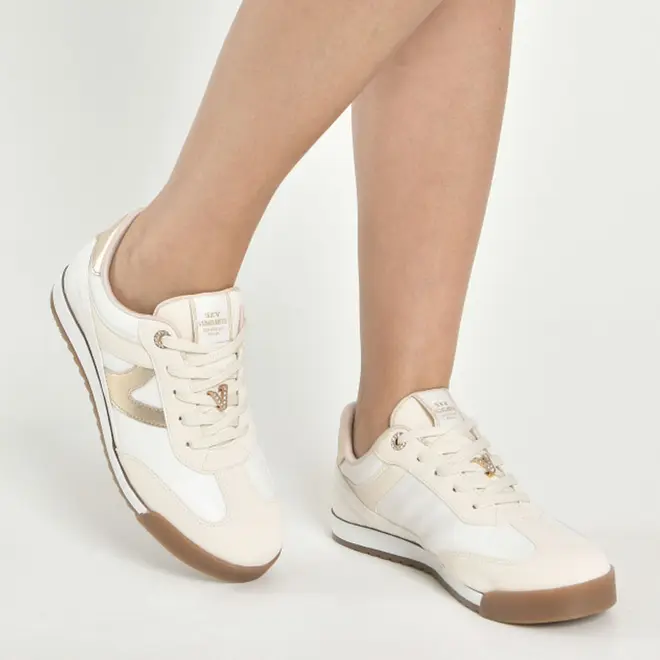 Tênis Casual Feminino Via Marte Branco 237-024-05