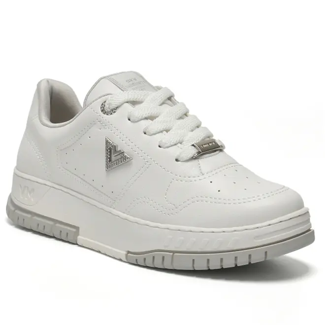 Tênis Casual Feminino Via Marte Branco 219-017-03