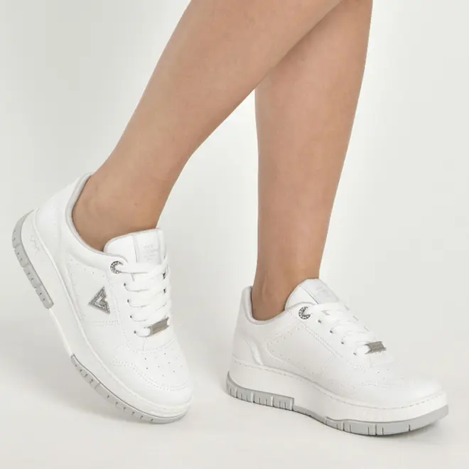 Tênis Casual Feminino Via Marte Branco 219-017-03