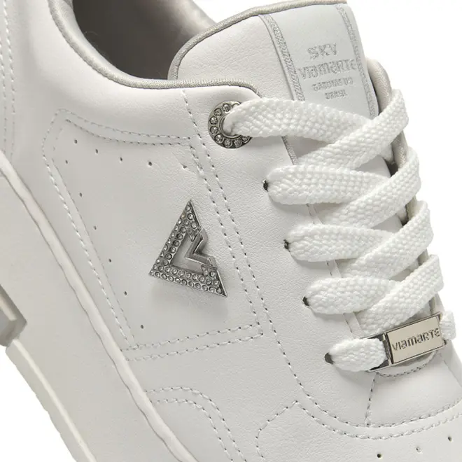 Tênis Casual Feminino Via Marte Branco 219-017-03