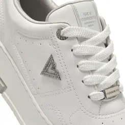 Tênis Casual Feminino Via Marte Branco 219-017-03