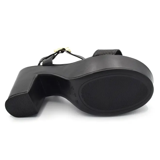 Sandália Plataforma Feminina Cazzualen Preto T5118-206