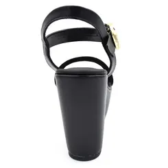 Sandália Plataforma Feminina Cazzualen Preto T5118-206