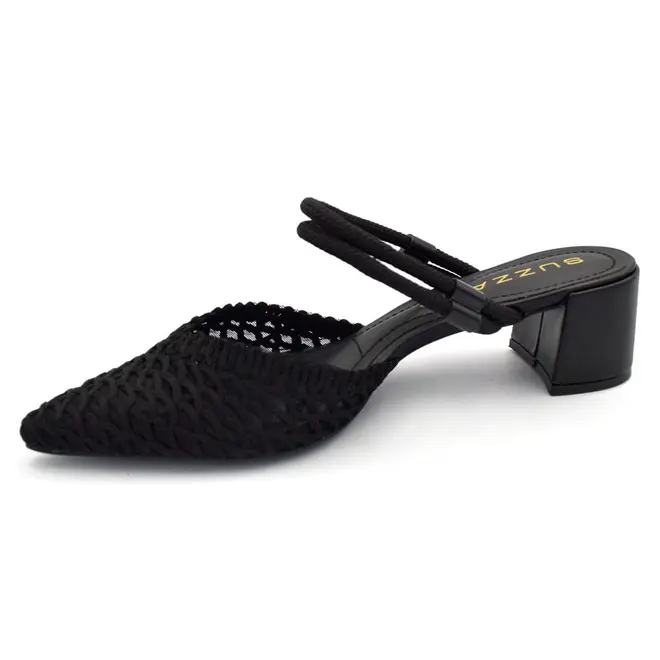 Mule de Salto Bloco Feminino Suzzara Preto 374061