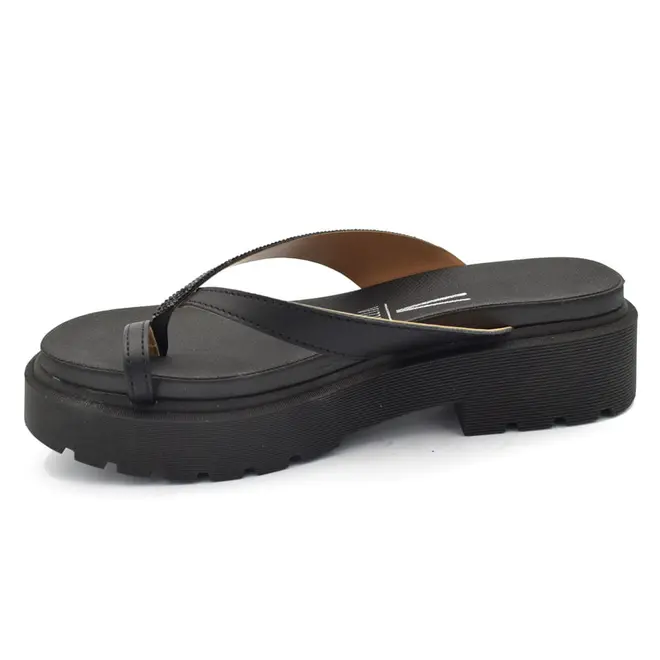 Tamanco Plataforma Feminino Vizzano Preto 6499.141.32062
