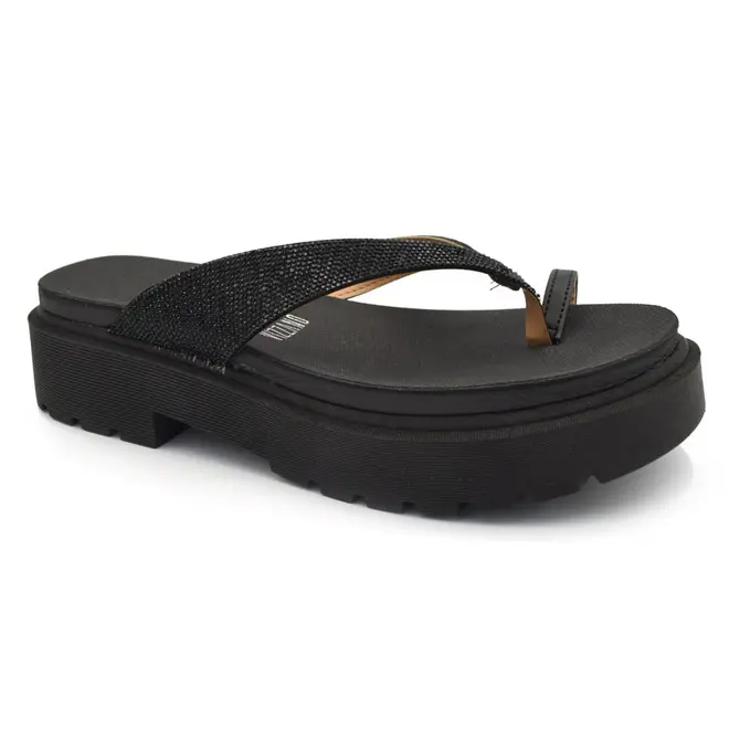 Tamanco Plataforma Feminino Vizzano Preto 6499.141.32062