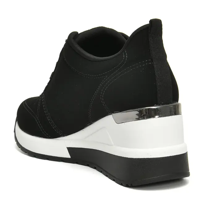 Tênis Anabela Feminino Via Marte Preto 046-023-01