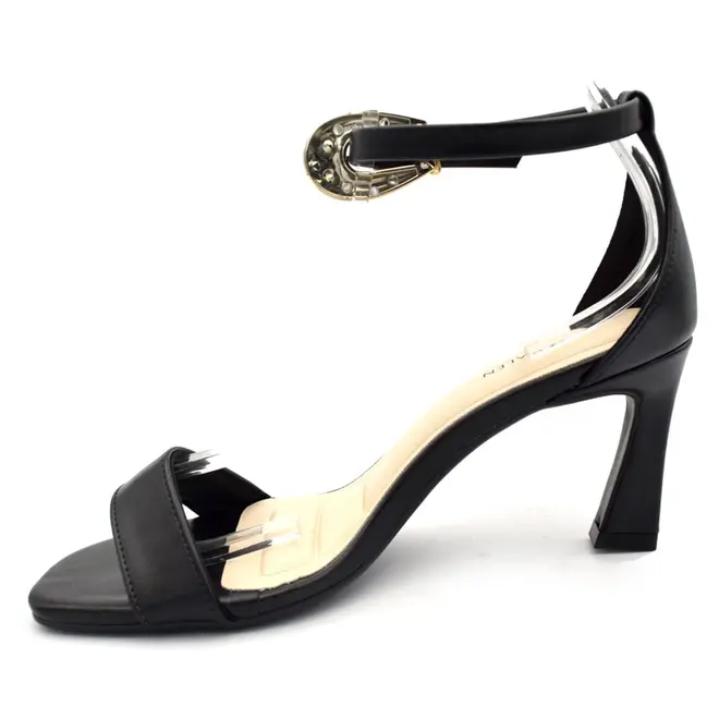 Sandália de Salto Feminina Cazzualen Preto T7533-224