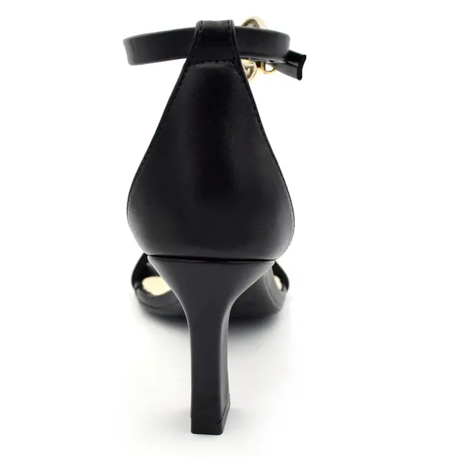 Sandália de Salto Feminina Cazzualen Preto T7533-224