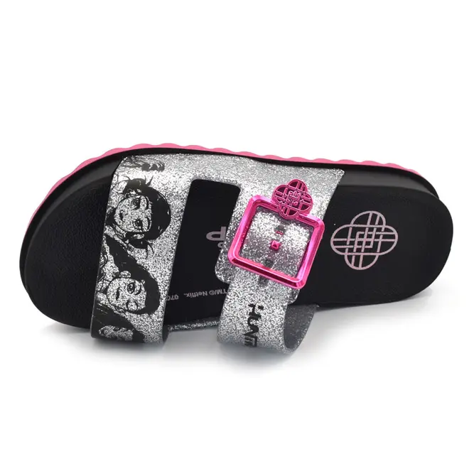 Papete de Menina Grendene Guerreiras Hunters do 28 ao 34 Preto 23505