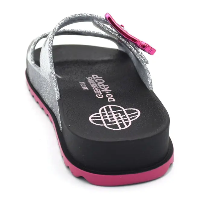 Papete de Menina Grendene Guerreiras Hunters do 28 ao 34 Preto 23505