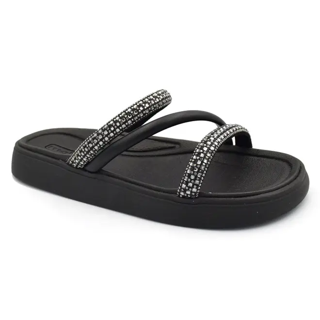 Papete Feminina Moleca Preto 5469.321.32008