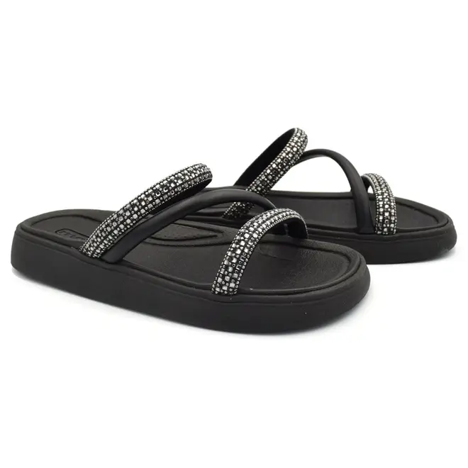 Papete Feminina Moleca Preto 5469.321.32008