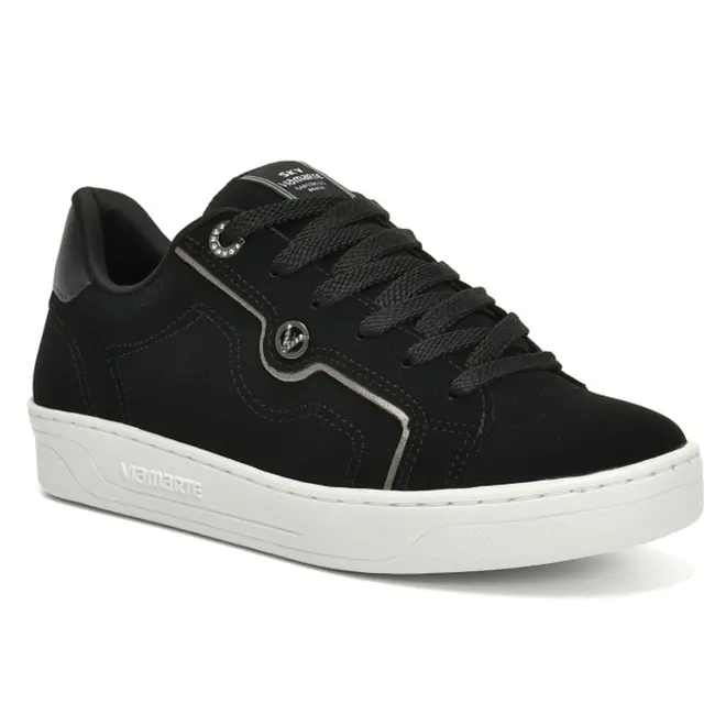 Tênis Casual Feminino Via Marte Preto 020-031-04
