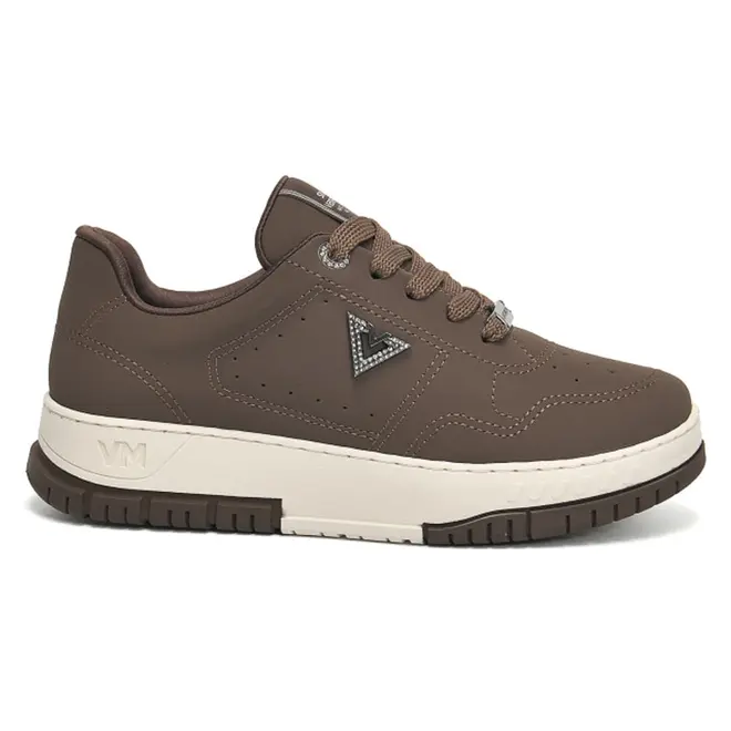 Tênis Casual Feminino Via Marte Marrom 219-017-12