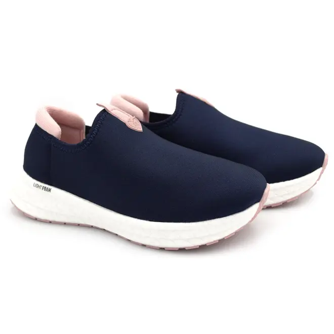 Tênis Slip On de Menina Molekinha do 26 ao 34 Azul 2580.100.27587