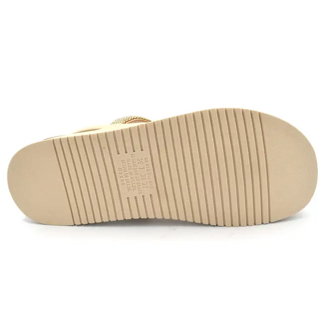 Papete Feminina Mississipi Creme J1491