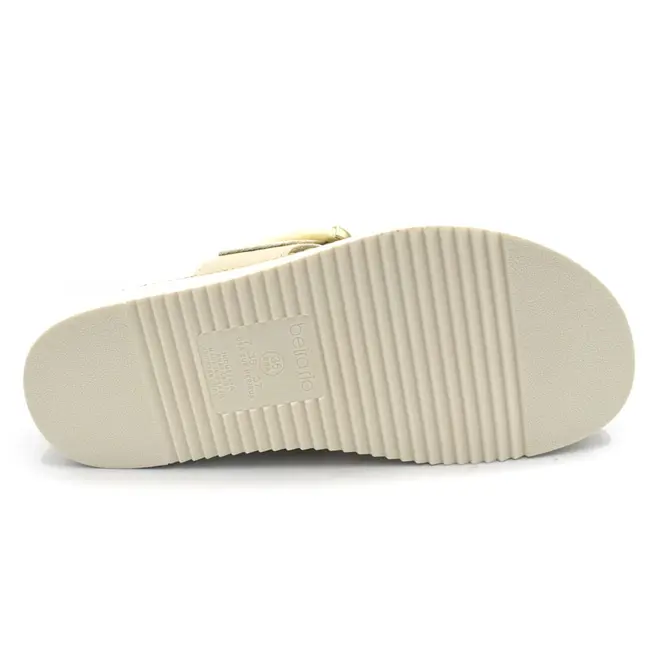 Tamanco Anabela Feminino Beira Rio Off White 8575.106.9569