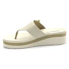 Tamanco Anabela Feminino Beira Rio Off White 8575.106.9569