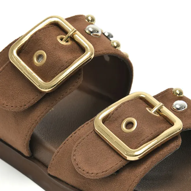 Papete Feminina Via Marte Marrom 411-003-04