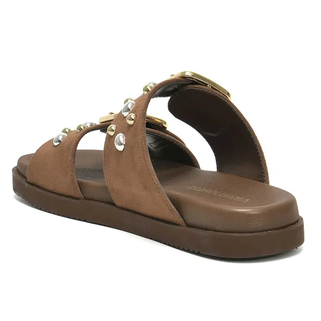 Papete Feminina Via Marte Marrom 411-003-04