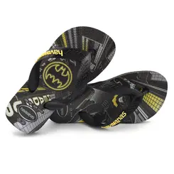 Chinelo Infantil Havaianas Top Warner Azul Preto 4150291