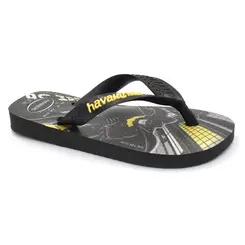 Chinelo Infantil Havaianas Top Warner Azul Preto 4150291