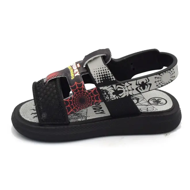 Papete de Menino Grendene Marvel Cover do 19 ao 27 Preto 23499