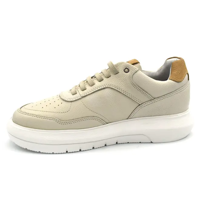 Tênis de Couro Masculino Ferracini Energy Bege 8292