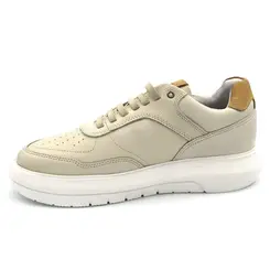 Tênis de Couro Masculino Ferracini Energy Bege 8292