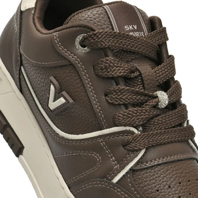 Tênis Casual Feminino Via Marte Marrom 219-019-12