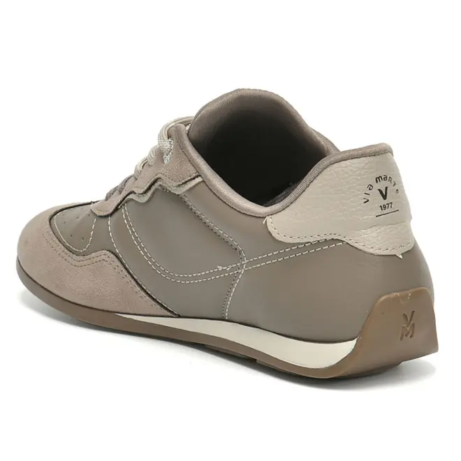 Tênis Casual Feminino Via Marte Marrom 393-004-02