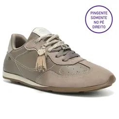 Tênis Casual Feminino Via Marte Marrom 393-004-02