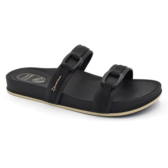 Chinelo Slide Feminino Ipanema Shine Preto 27571
