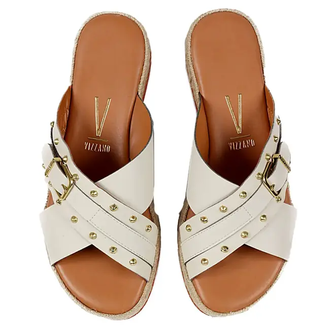 Tamanco Vizzano Flatform Branco Feminino