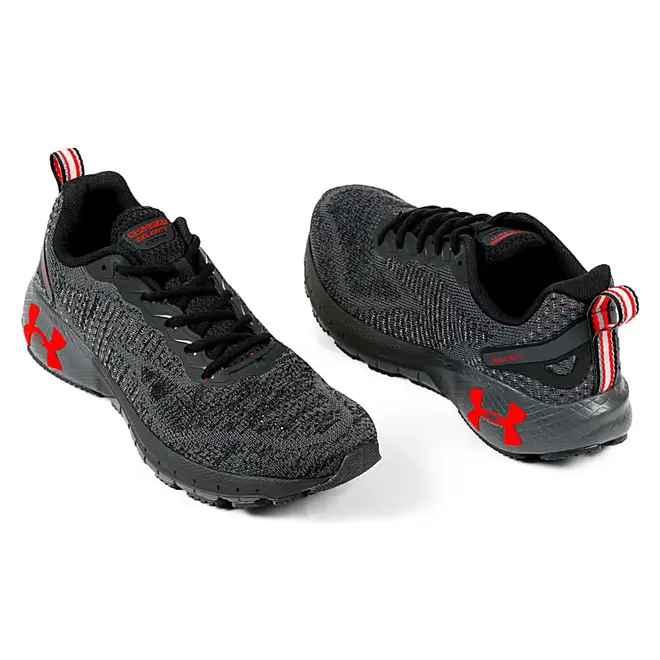 Tenis Under Armour  Esportivo Preto e Vermelho