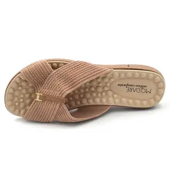 Papete Feminina Modare Bege 7142.101.30155