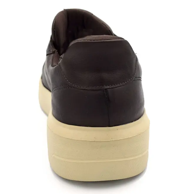Tênis de Couro Masculino Ferracini Flip Marrom 9110