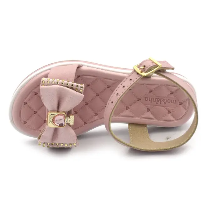 Sandália de Menina Molekinha do 17 ao 25 Rosa 2724.533.9569