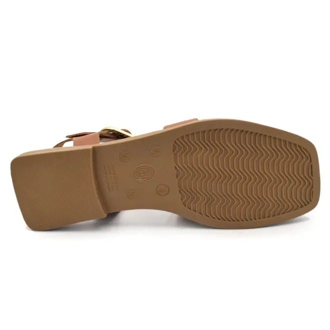 Sandália Fisherman de Couro Feminina Bottero Marrom 381706