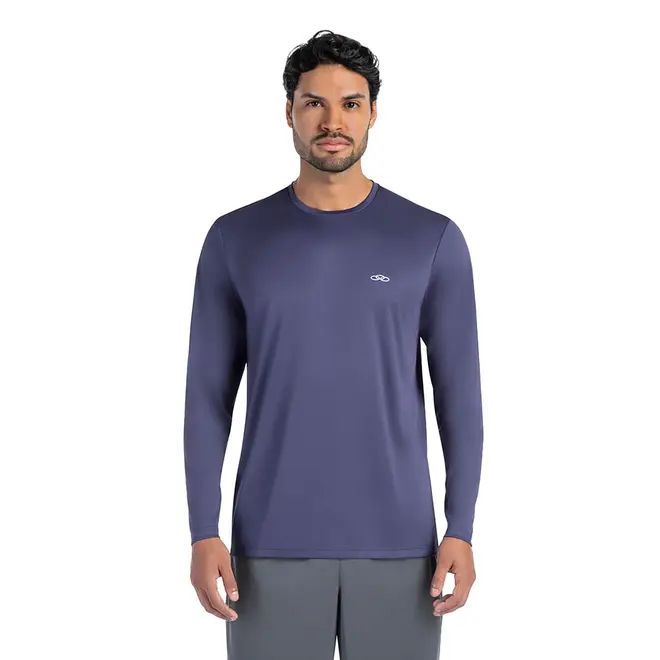 Camiseta Manga Longa Essential Olympikus Masculina