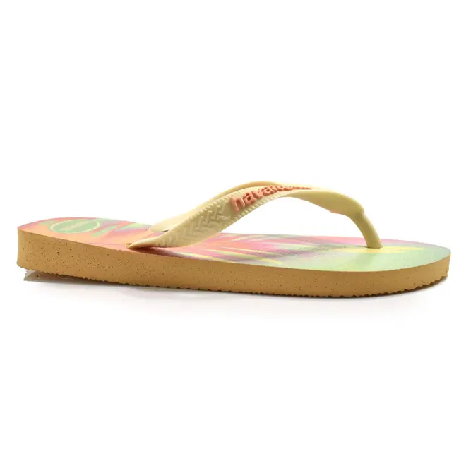 Chinelo Feminino Havaianas Top Fashion Amarelo 4137258