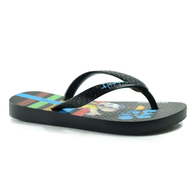 Chinelo Infantil Ipanema Turma da Monica do 23 ao 32 Preto 26790 OUT/24