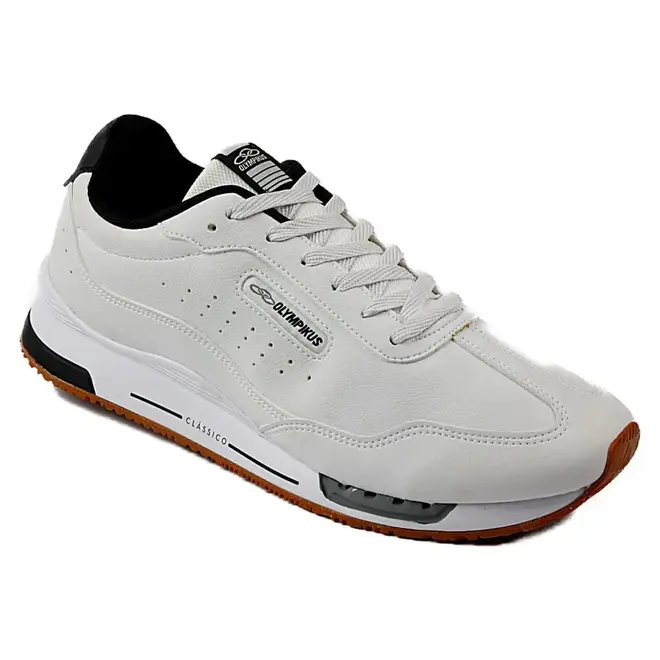 Tênis Casual Jogging Olympikus Quasar - Branco