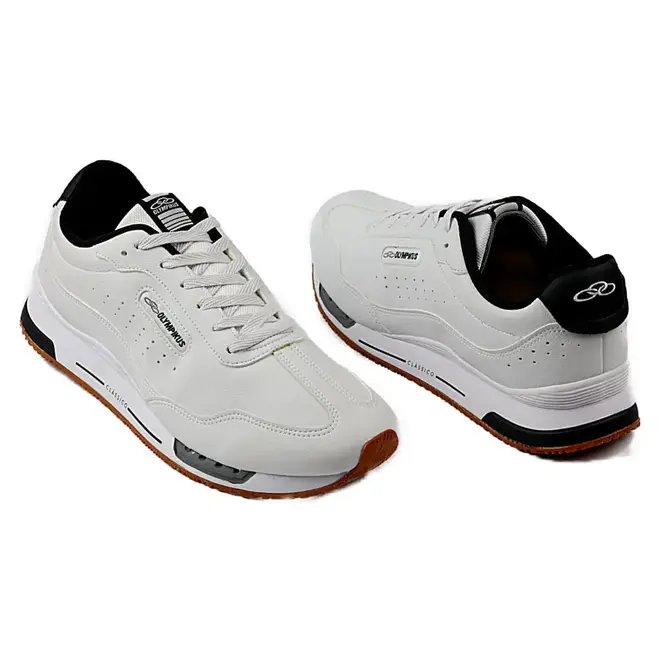 Tênis Casual Jogging Olympikus Quasar - Branco
